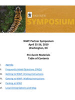 2019 Partner Symposium Pre-Event Information and FAQ Brochure
