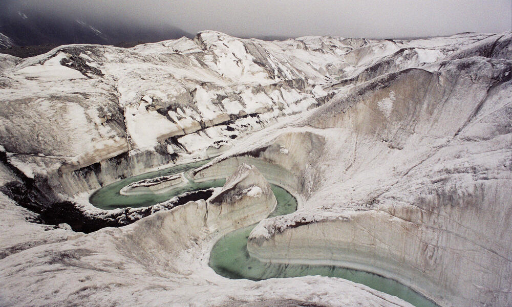 tien shan glacier