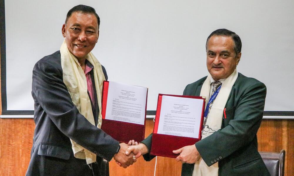 WWF Nepal signed a Memorandum of Understanding (MoU) with the Institute of Engineering (IoE), Tribhuvan University on May 04, 2023. 