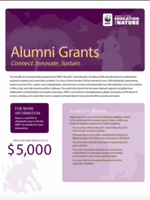 2024 Alumni Grant Guidelines Brochure