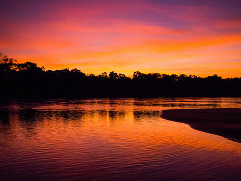 Bita River Sunset 2 Jorge Garcia 