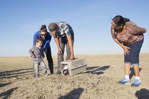 black footed ferret release