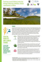 Blue Carbon Project Factsheet Brochure