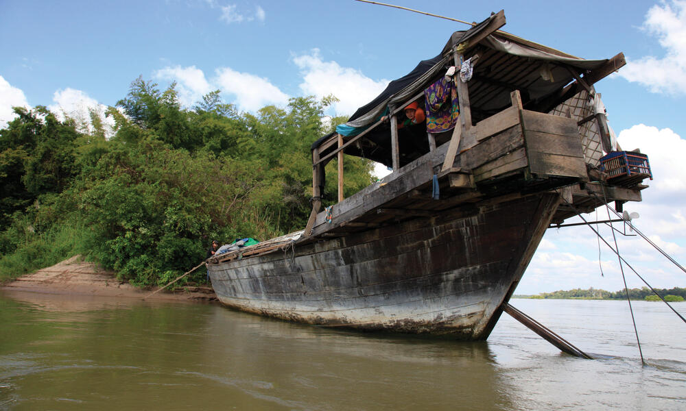 boat in greater mekong