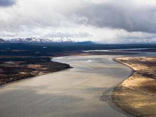 bristol bay aerial