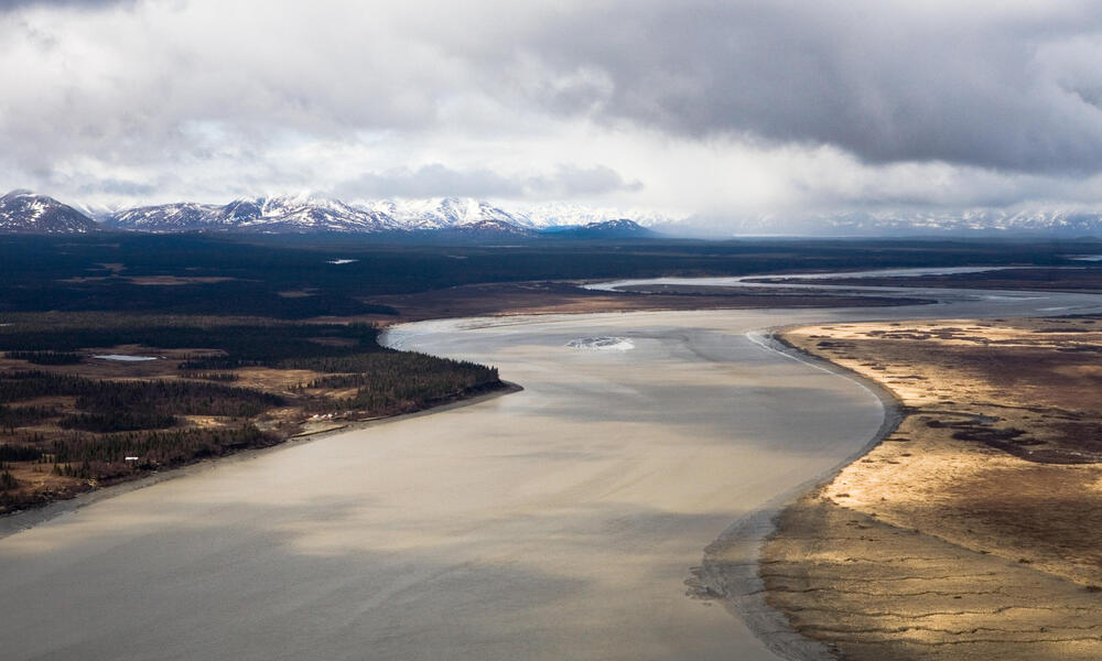 bristol bay aerial