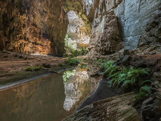 Caverns at the transition between the Caatinga and Cerrado biomes.