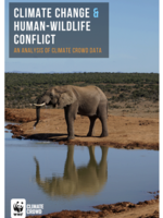 Climate Change and Human-Wildlife Conflict: An Analysis of Climate Crowd Data Brochure