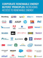 Corporate Renewable Energy Buyers’ Principles: Increasing Access to Renewable Energy Brochure