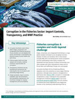Corruption in the Fisheries Sector: Import Controls, Transparency, and WWF Practice Brochure