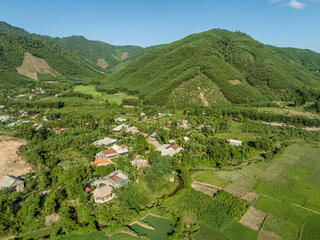 Aerial photo of Doi Village