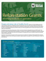 EFN Reforestation Guidelines 2023 Brochure