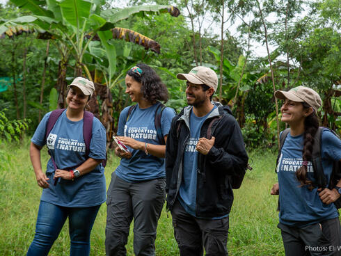 A group of participants in EFN/EFLI forest restoration workshop