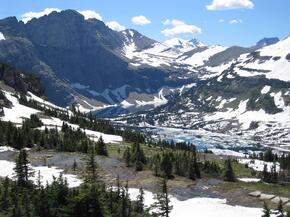 Glaciaer National Park Mountains