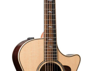 Front of acoustic guitar