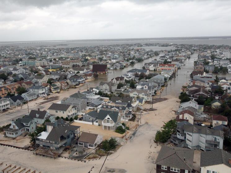 Hurricane Sandy Damage along the New Jersey coast
