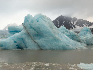 Icebergs in Norway
