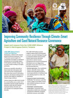 Improving Community Resilience Through Climate-Smart Agriculture and Good Natural Resource Governance Brochure