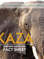 KAZA Elephant Survey Fact Sheet 2022 Brochure
