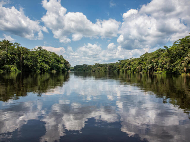 Luilaka River in Salonga National Park