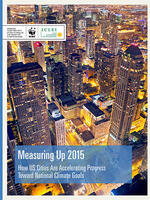 Measuring Up 2015: How US Cities Are Accelerating Progress Toward National Climate Goals Brochure