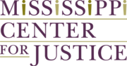 Logo for Mississippi Center for Justice Logo