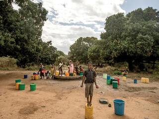 boy in Mozambique