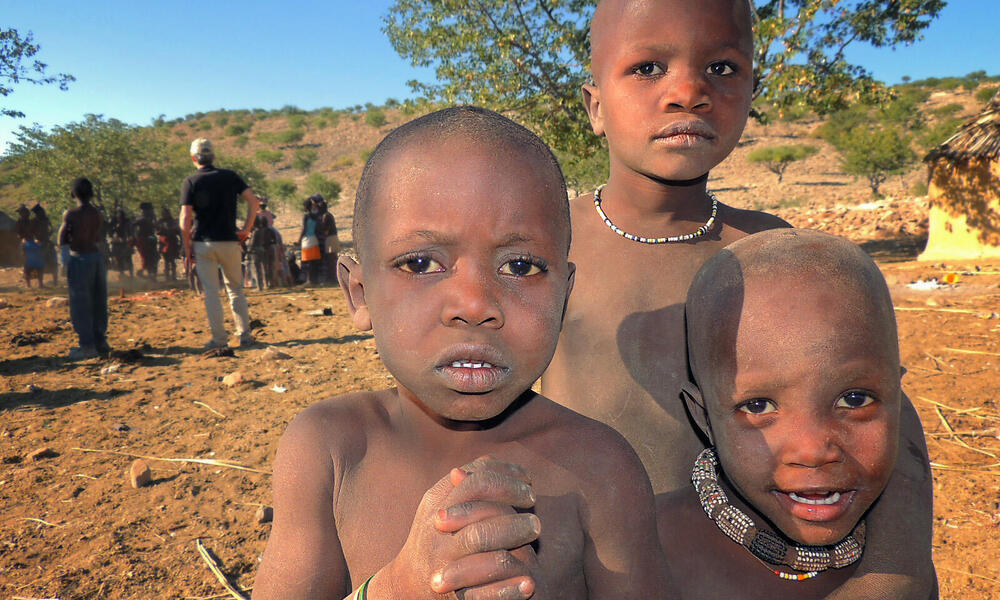 children in Namibia