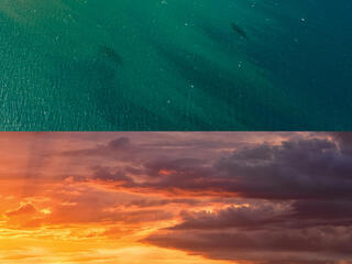 Ocean and sky textures