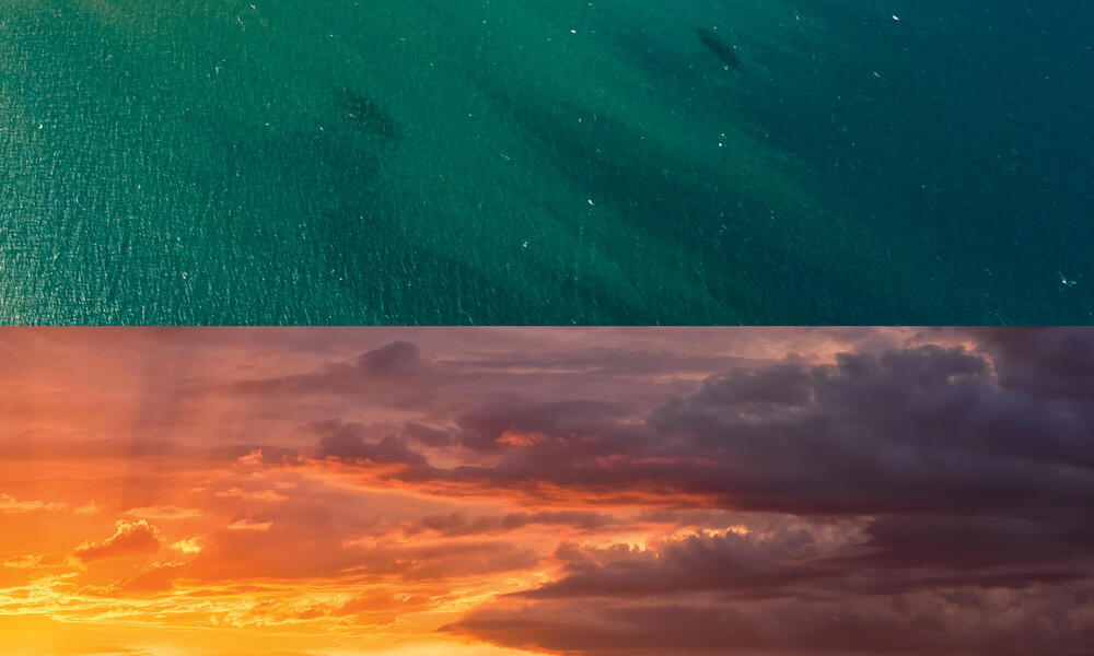 Ocean and sky textures