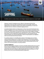 Ocean Markets: Shipping Brochure