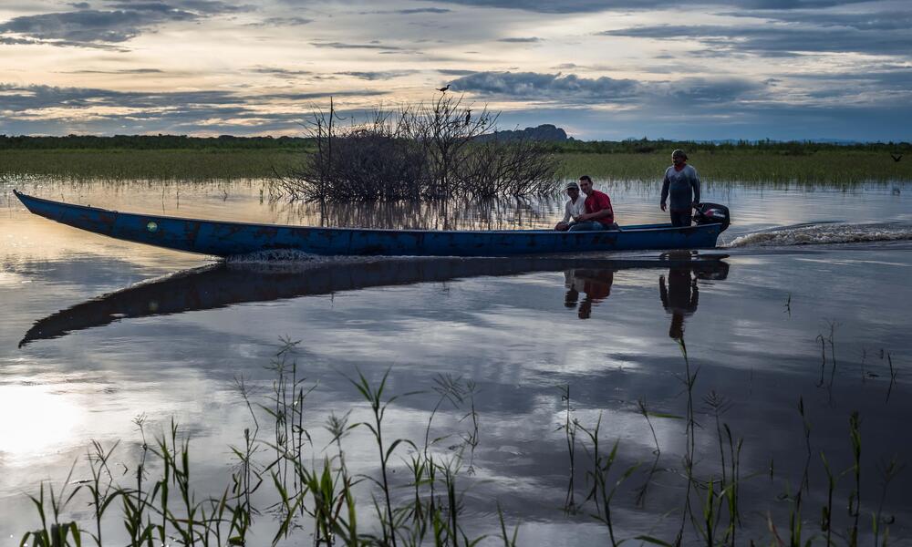 boat on orinoco