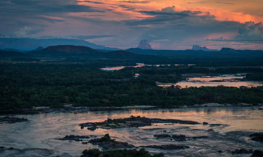 Orinoco River in Colombia