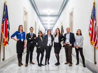 Panda Ambassadors at Lobby Day