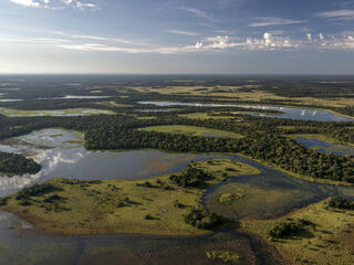 The Pantanal from above