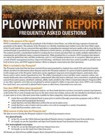 Plowprint Report: Frequently Asked Questions Brochure
