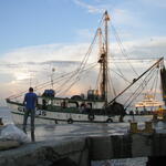 Pomada shrimp fishing vessel in Ecuador Daylin Munoz-Nunez