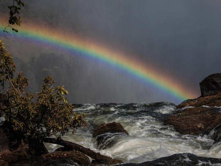 Rainbow over the Zambezi
