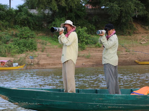 River dolphin survey Greater Mekong Lee Poston