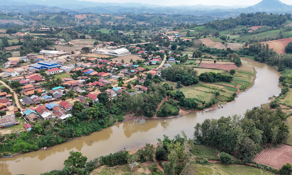 River in Nam Poui Laos