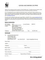 Securities Transfer Info Form January 2018 Brochure