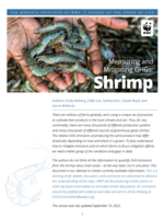 Measuring and Mitigating GHGs: Shrimp Brochure