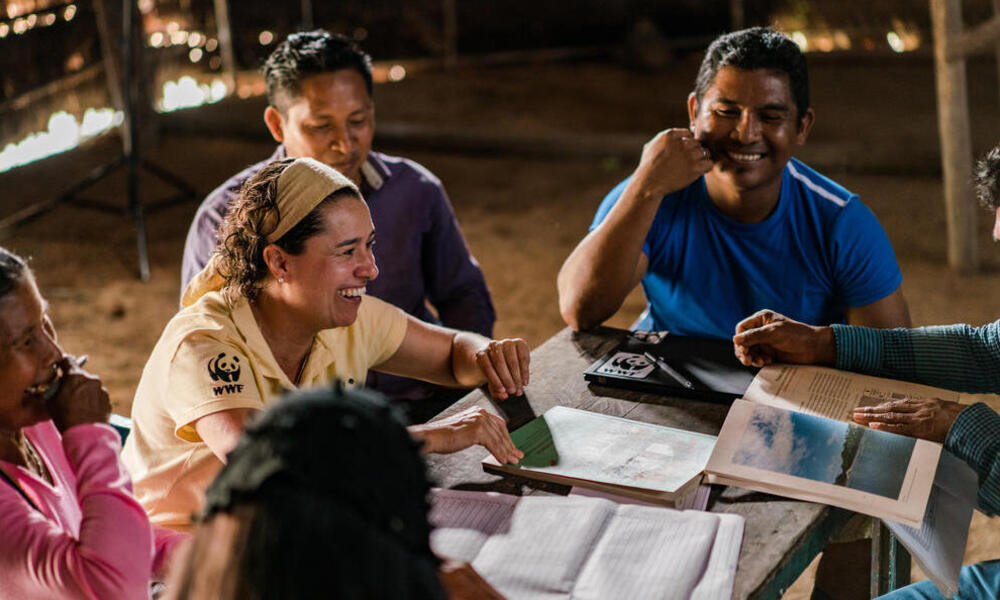 La Chorrera indigenous community and WWF-Colombia