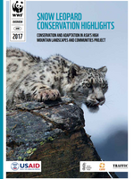 Snow Leopard Conservation Highlights – Conservation and Adaptation in Asia’s High Mountain Landscapes and Communities Project Brochure