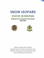 Bhutan’s National Snow Leopard Survey Report 2022-2023 Brochure