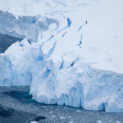 Glacier in Antarctica 