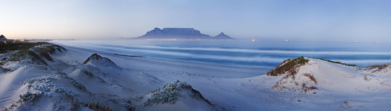 Table mountain from the beach