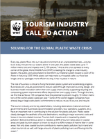 Tourism Industry Call to Action: Solving for the Global Plastic Waste Crisis Brochure