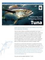 Measuring and Mitigating GHGs: Tuna Brochure
