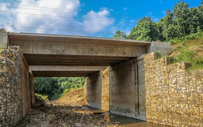 underpass under construction in Narayaghat Road , Nepal